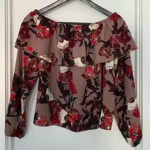 Aritzia off the shoulder shirt
